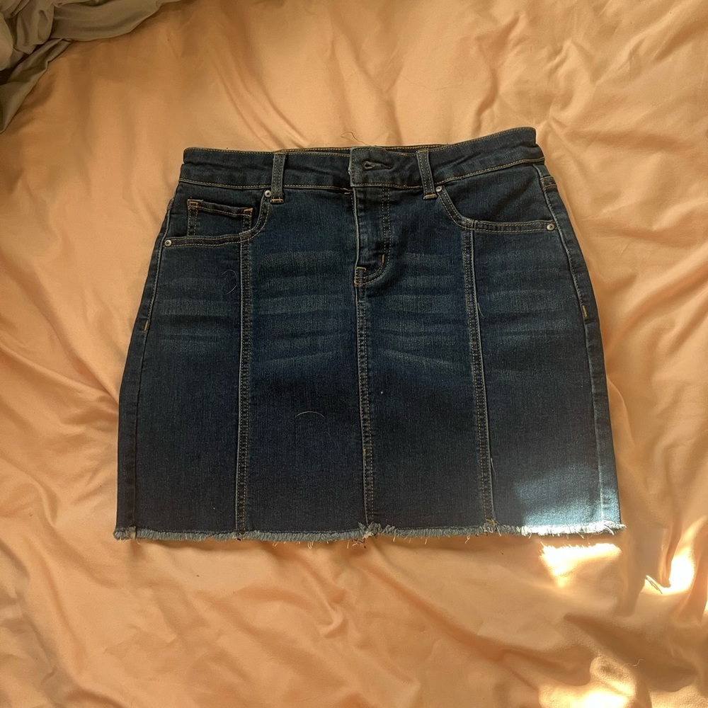 Bought from Tilly’s jean skirt